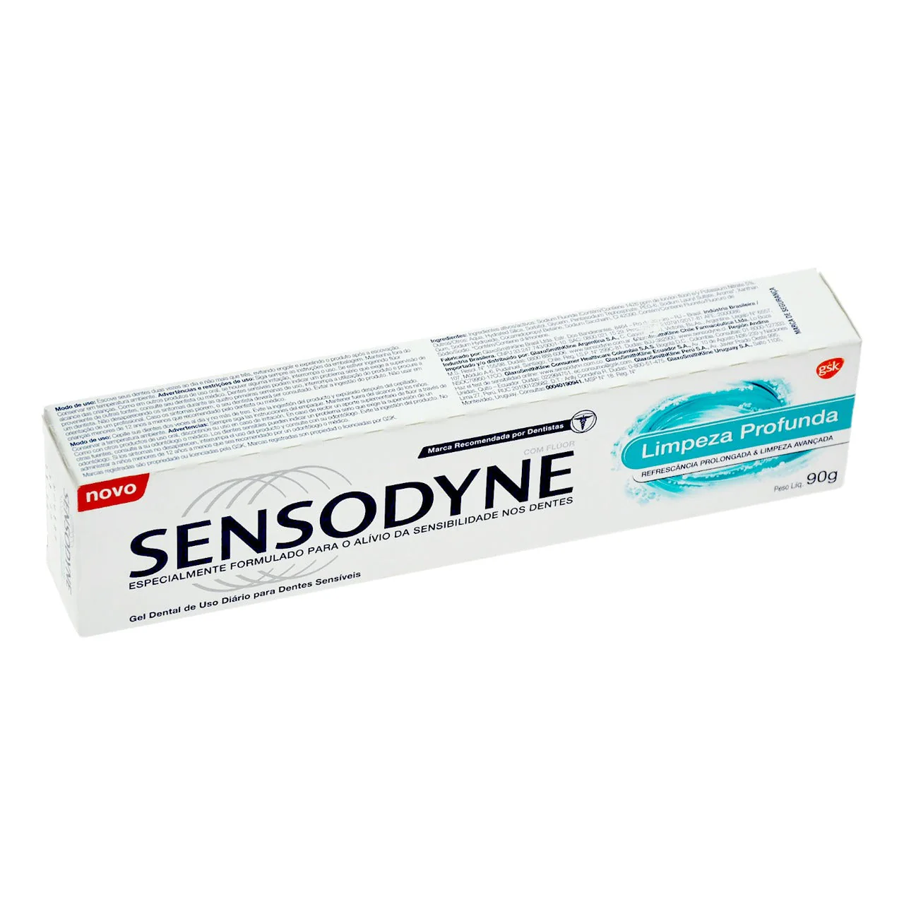 CREMA DENTAL SENSODYNE LIMPIEZA PROFUNDA 90 GR