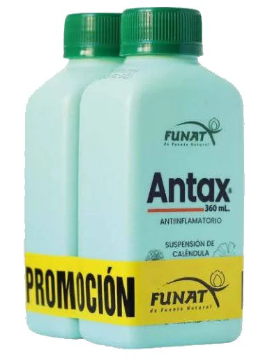 2 ANTAX CALENDULA SUSPENSION 360 ML PRECIO ESPECIAL (AGO)