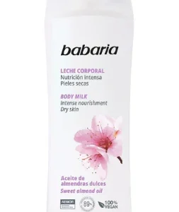 CREMA BABARIA BODY MILK ALMENDRA 400 ML