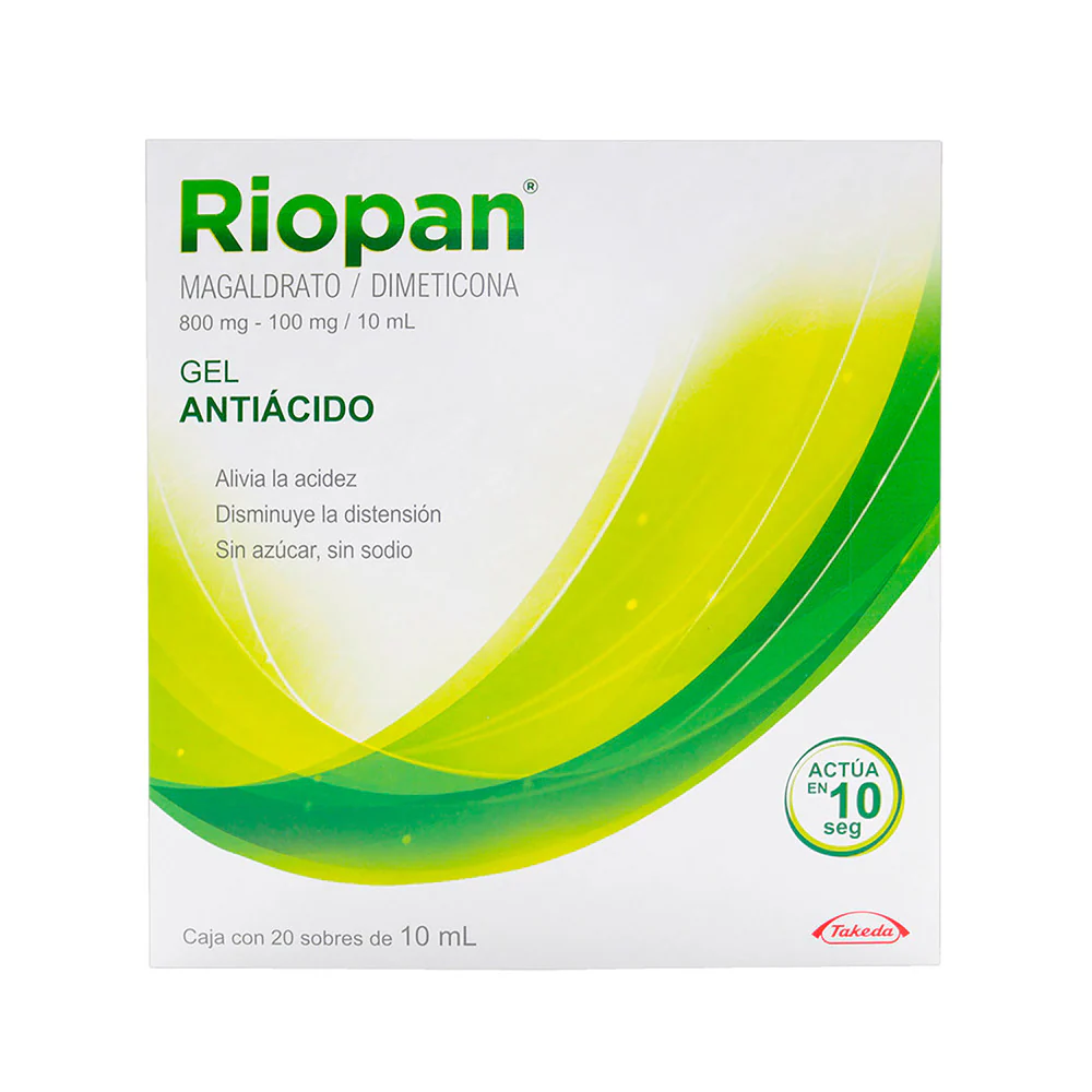 (F) RIOPAN GEL 10 ML 20 SOBRES – 2 UNIDADES