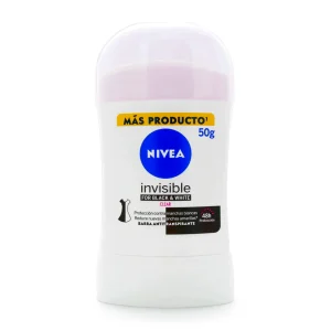 DESODORANTE NIVEA BARRA INVISIBLE BLACK WHITE 50 GR M (CG)